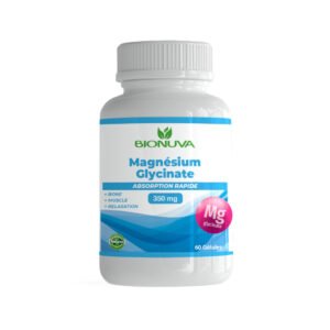 Magnésium Glycinate Magnetau 350MG -60 Gélules